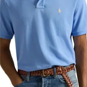 Ralph Lauren Men's Light Blue Polo Shirt